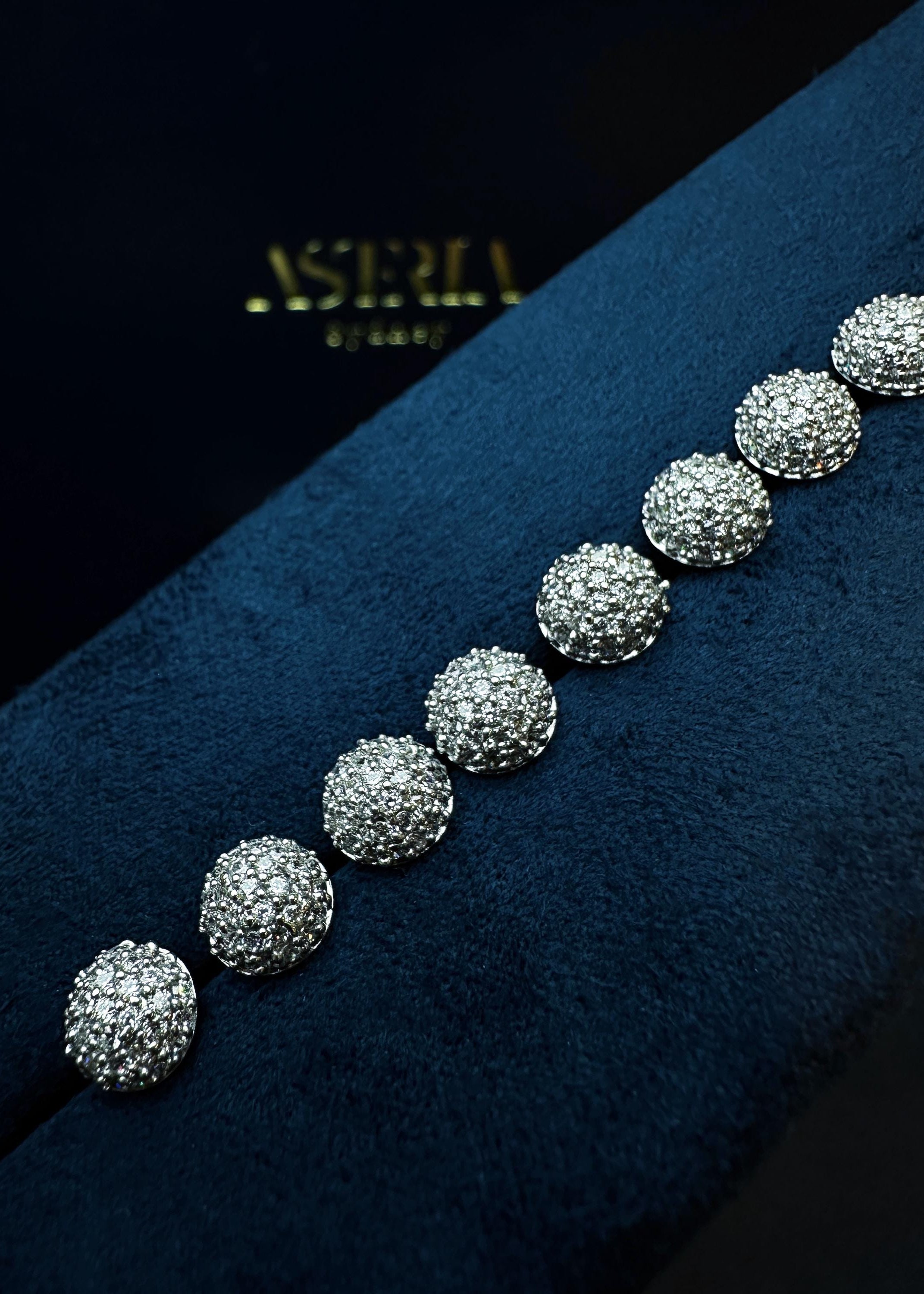 Pavé Dome Stud Earrings