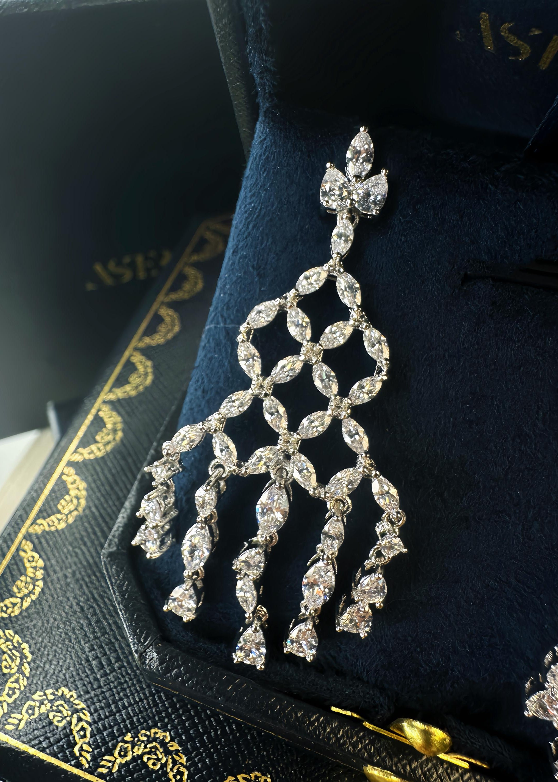 Cascade Chandelier Earrings