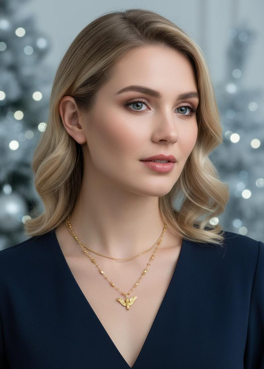 Angel Pendant Necklace