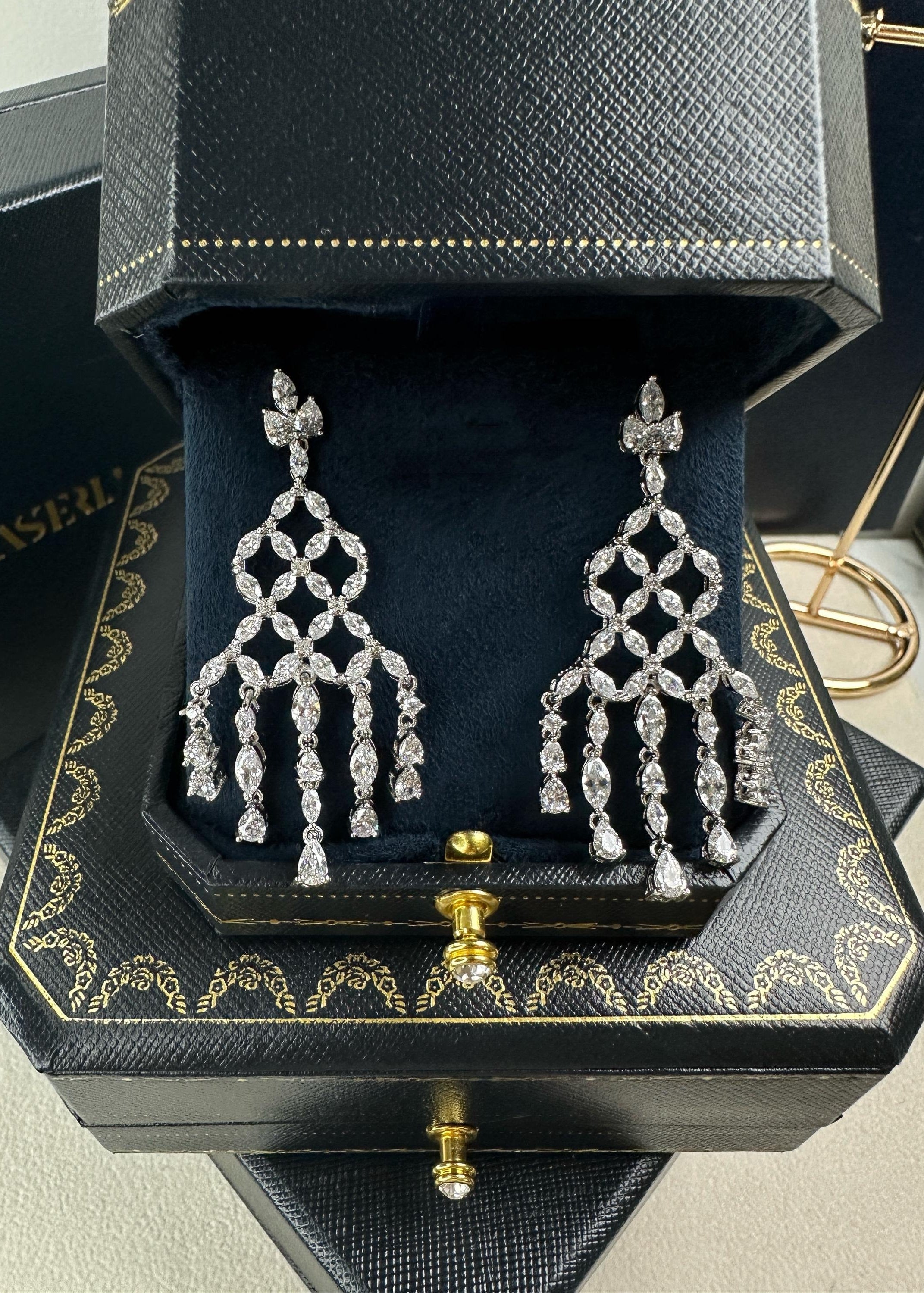 Cascade Chandelier Earrings