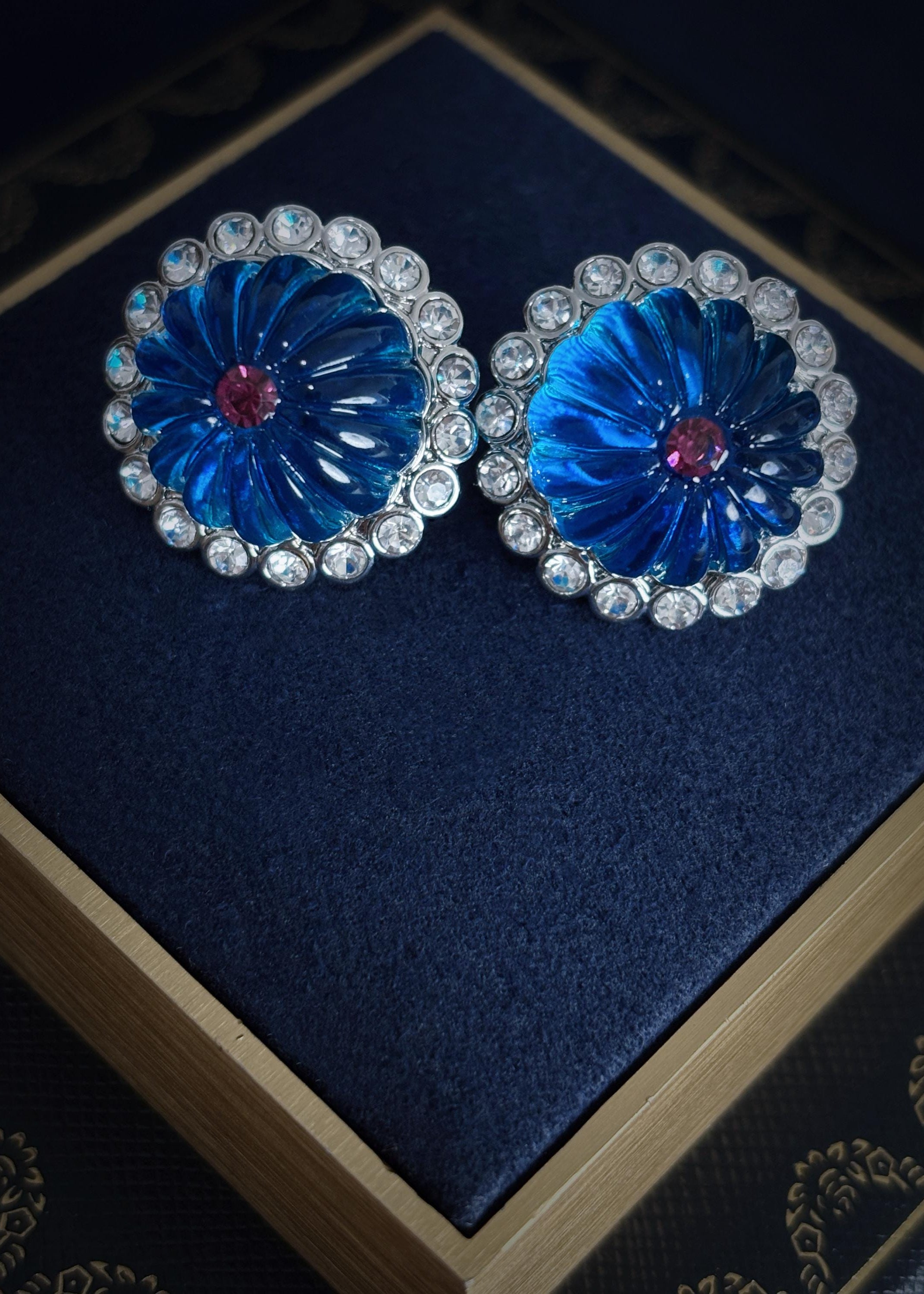 Azure Dome Earrings