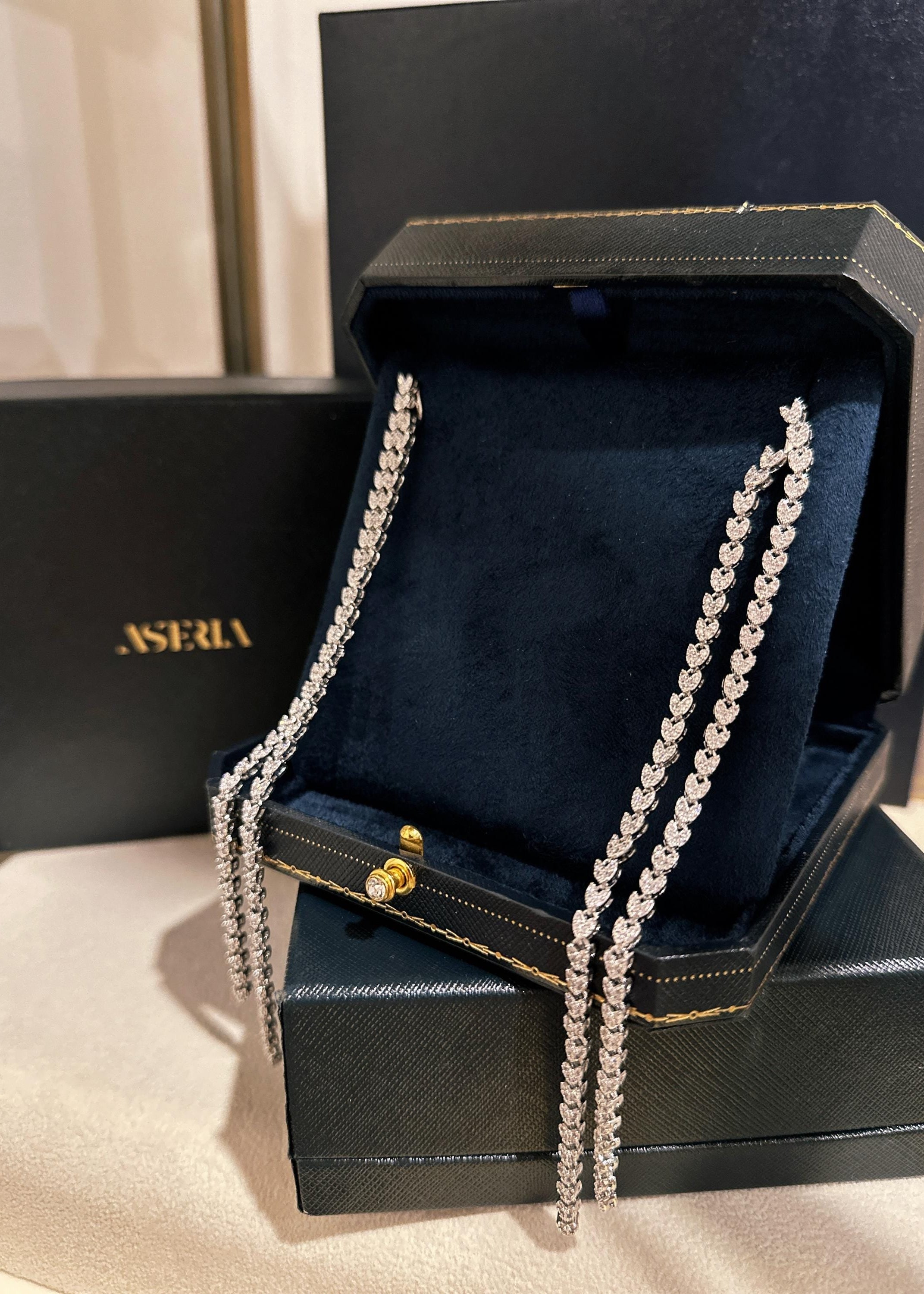 Elongated Chain Drop Earrings