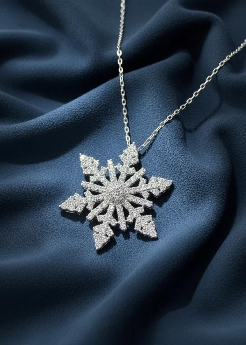 Snowflake Pendant Necklace