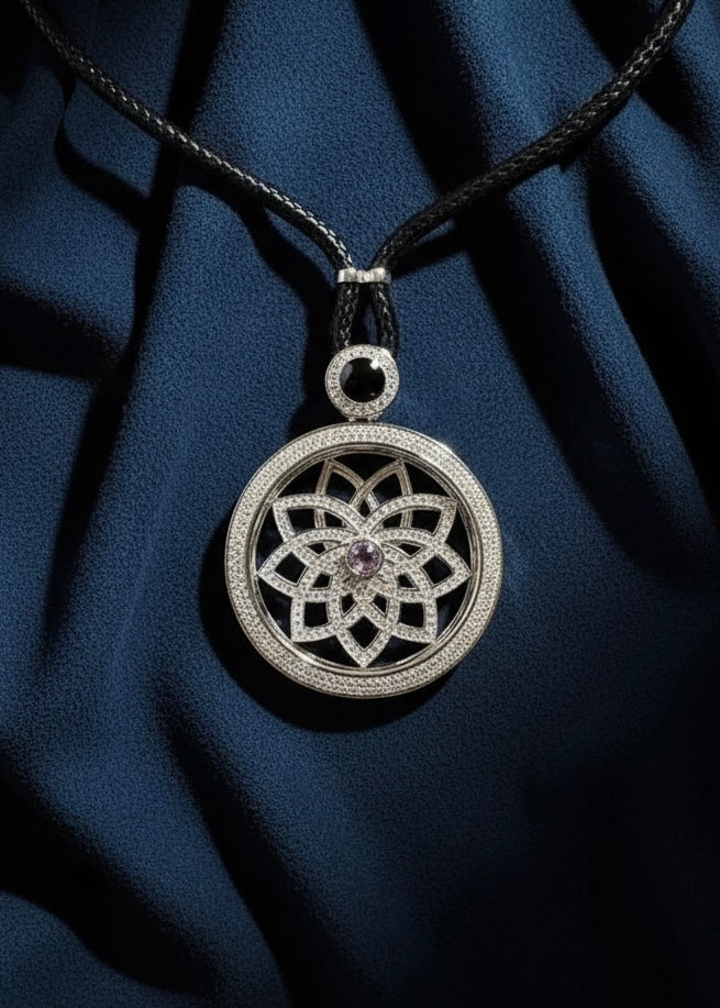 Spinning Mandala Necklace