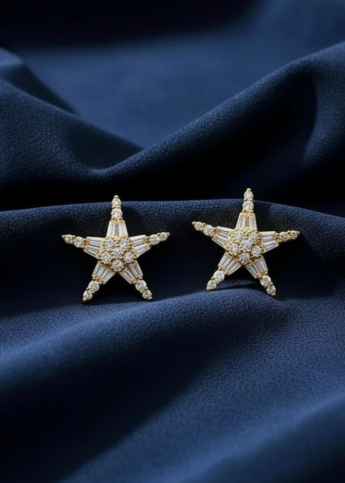 Starburst Stud Earrings