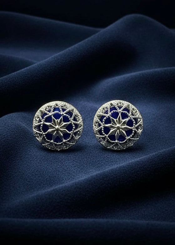 Floral Crest Cufflinks