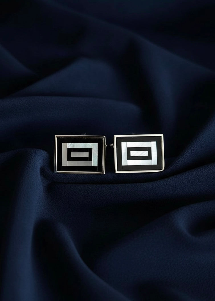 Architect Pearl Cufflinks