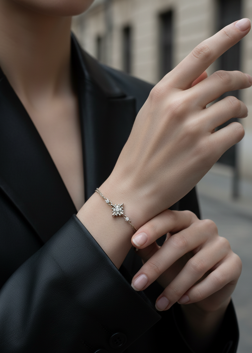 Fleur Crest Mini Bracelet