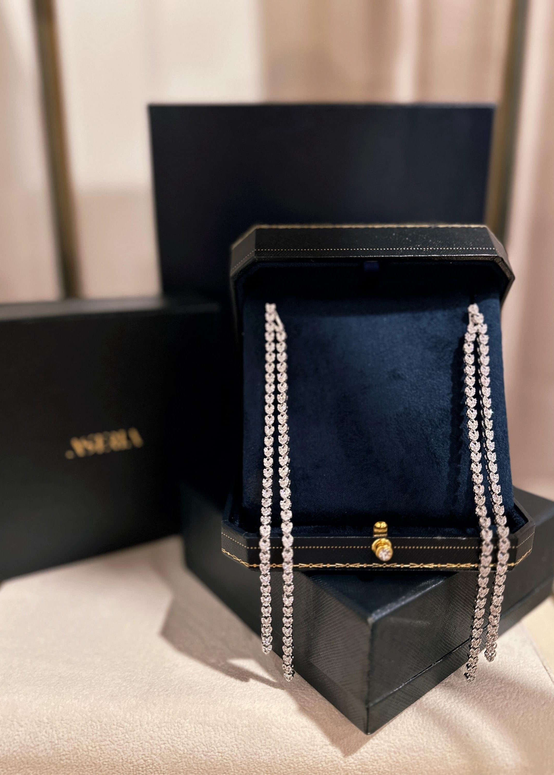 Elongated Chain Drop Earrings