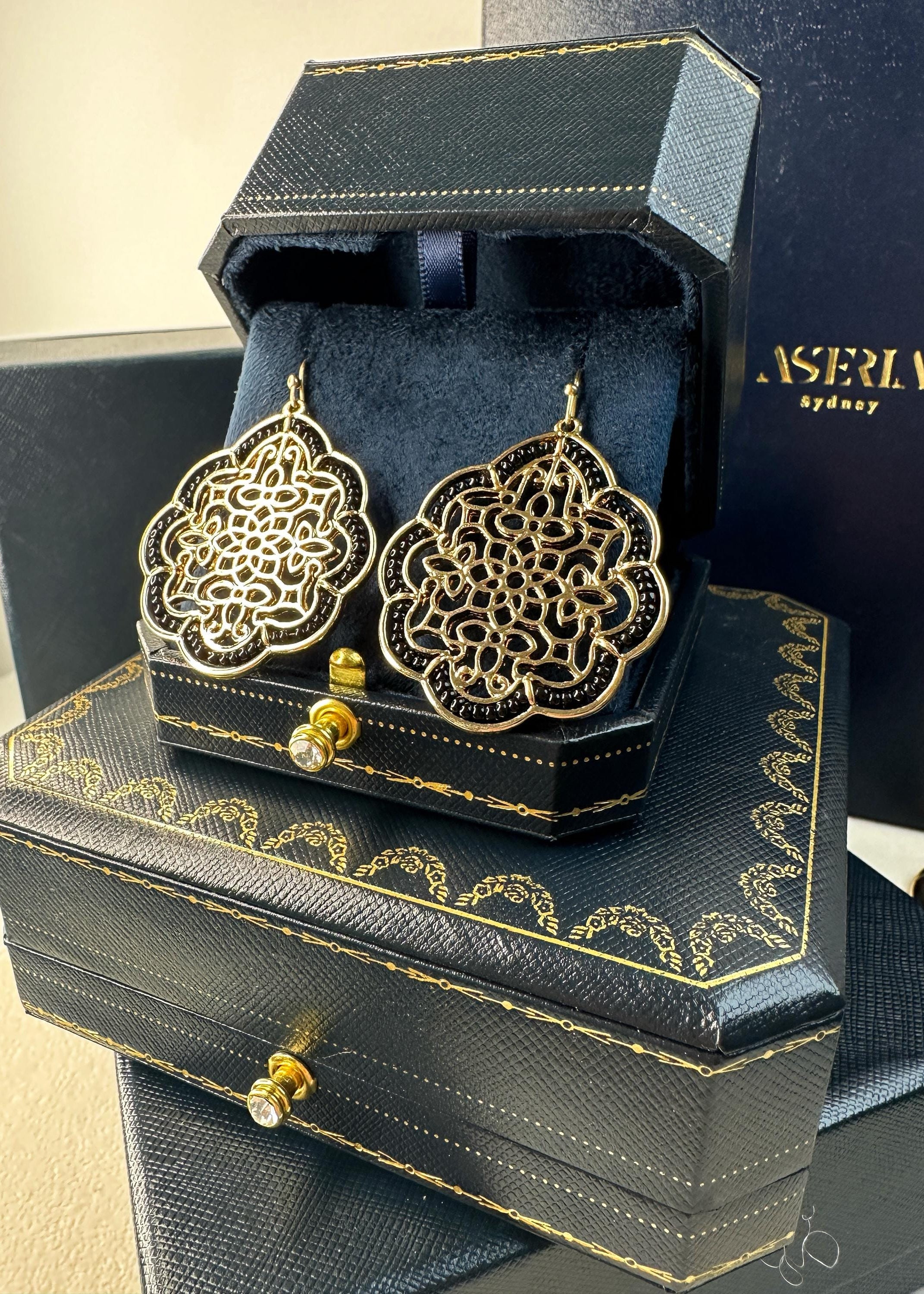 Filigree Dangle Earrings