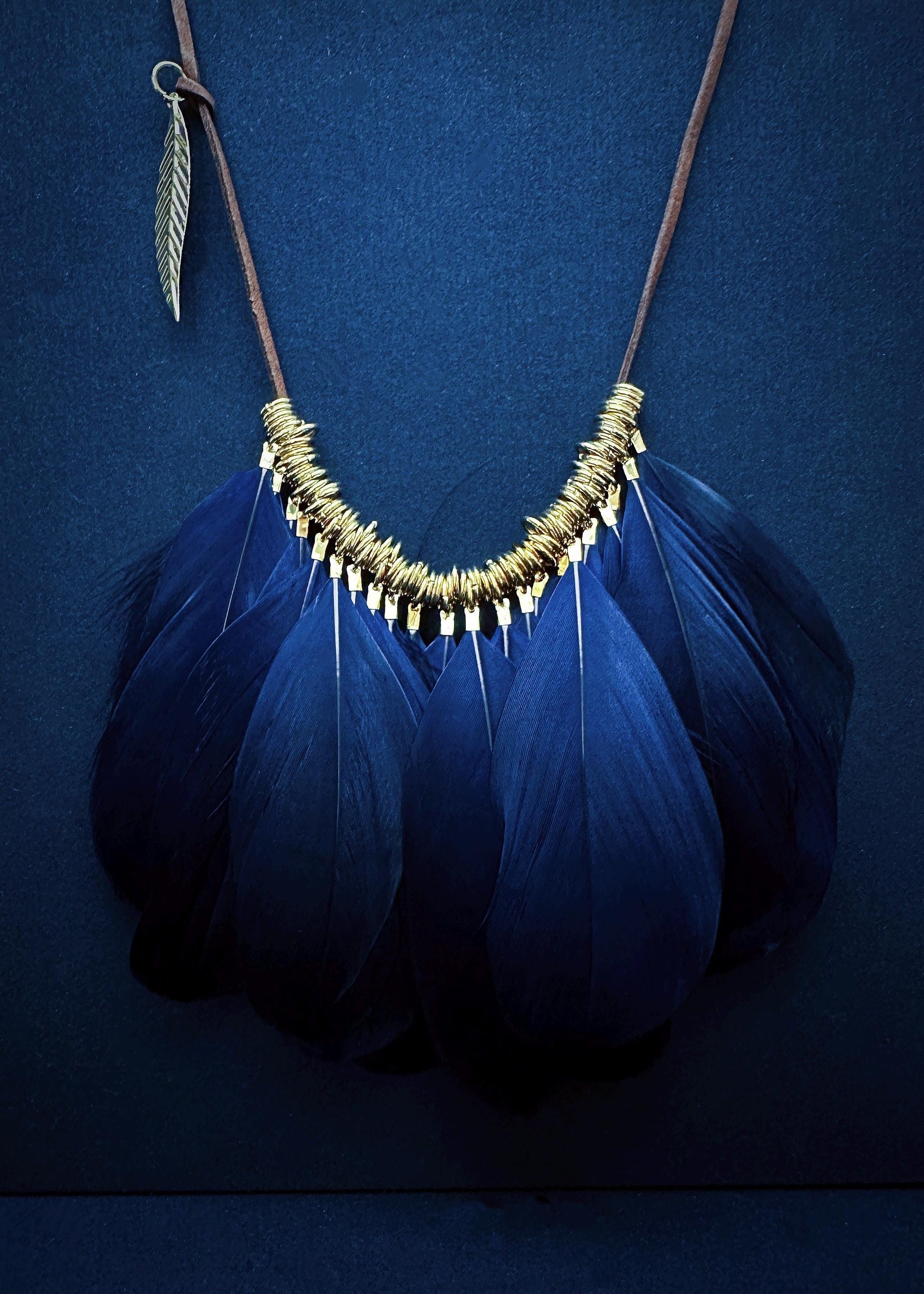 Feather Statement Necklace