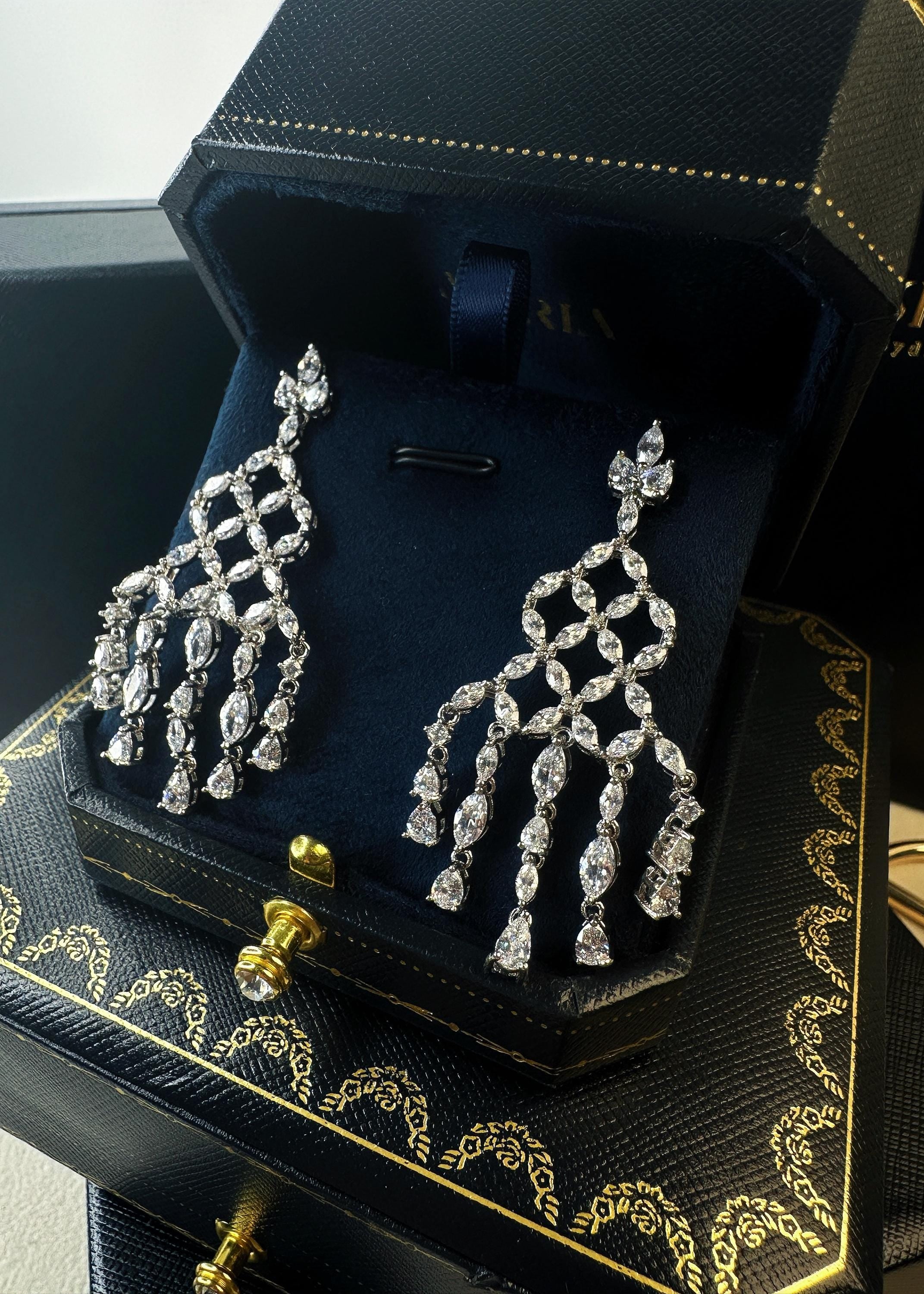 Cascade Chandelier Earrings