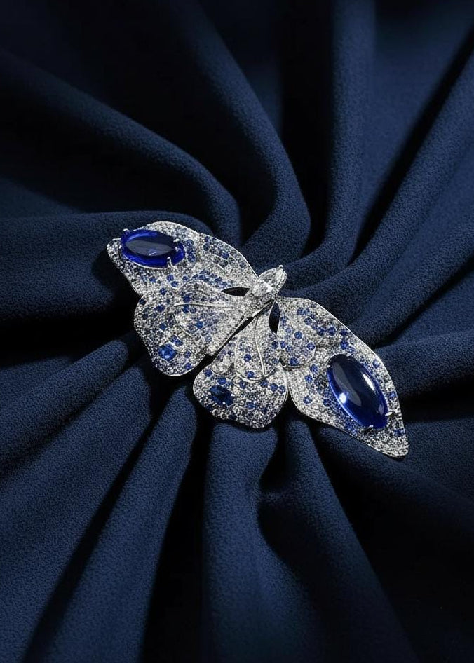 Nocturne Butterfly Brooch